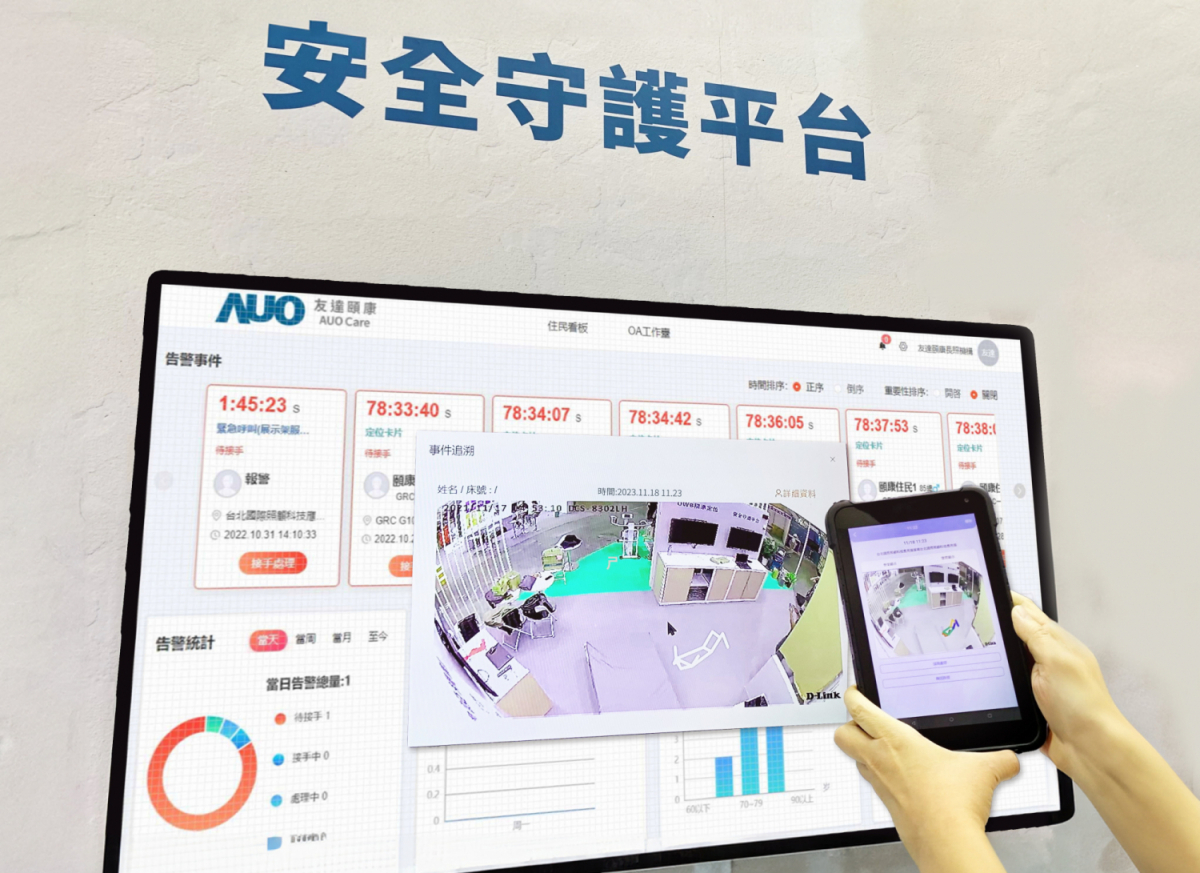 leyu官网颐康整合软硬件包含跌倒侦测、智能床垫和紧急呼叫管理等，透过安全守护平台进行IoT设备统一监控与管理，提供长照场域落实安全守护方案